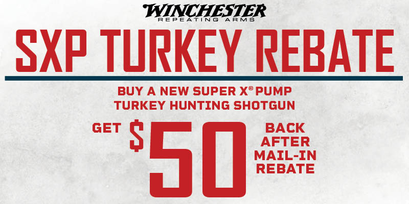 Rebate: Super X Pump Turkey Rebate